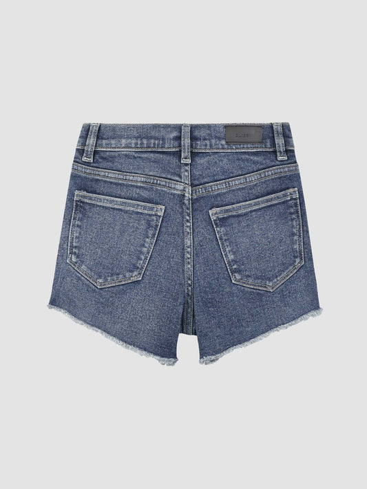 Girls Lucy Frayed Denim Shorts