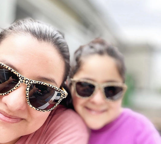 Gafas de sol de leopardo (adultos)