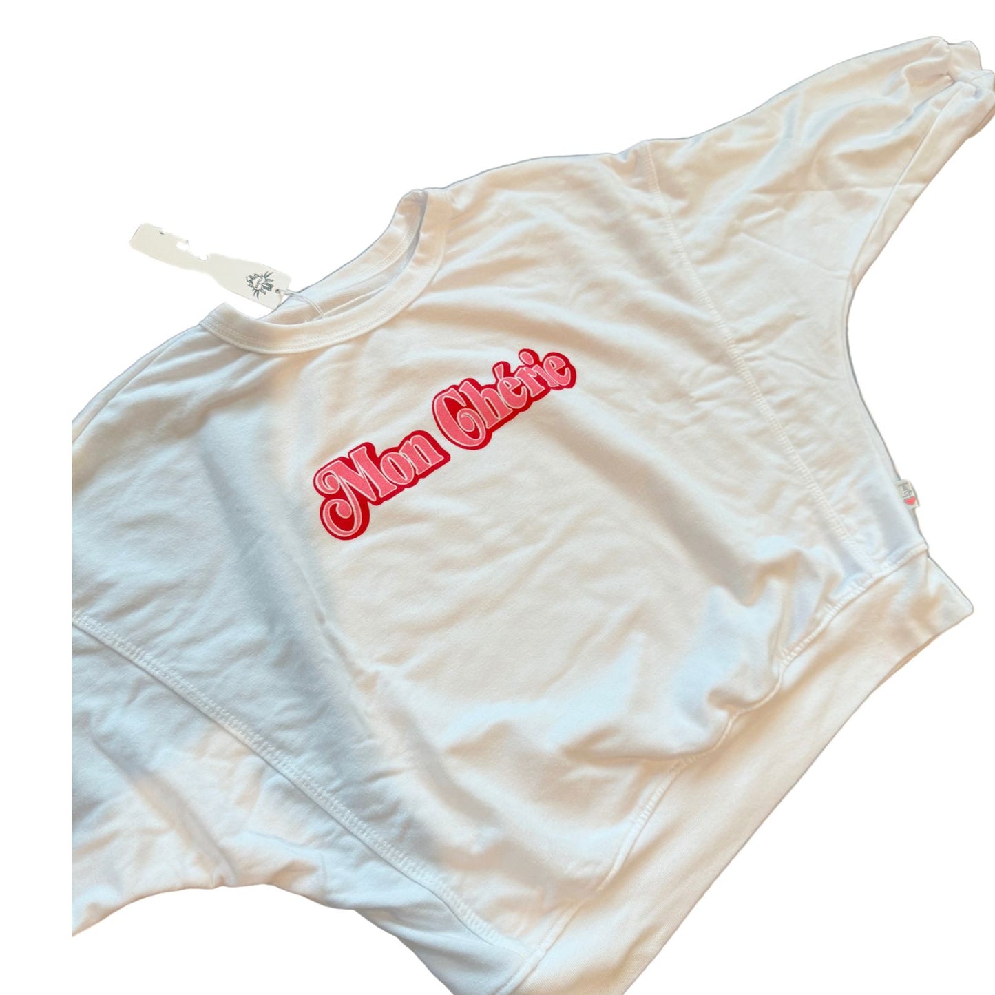 Girls Mon Cherie Dolman Sleeve Pullover