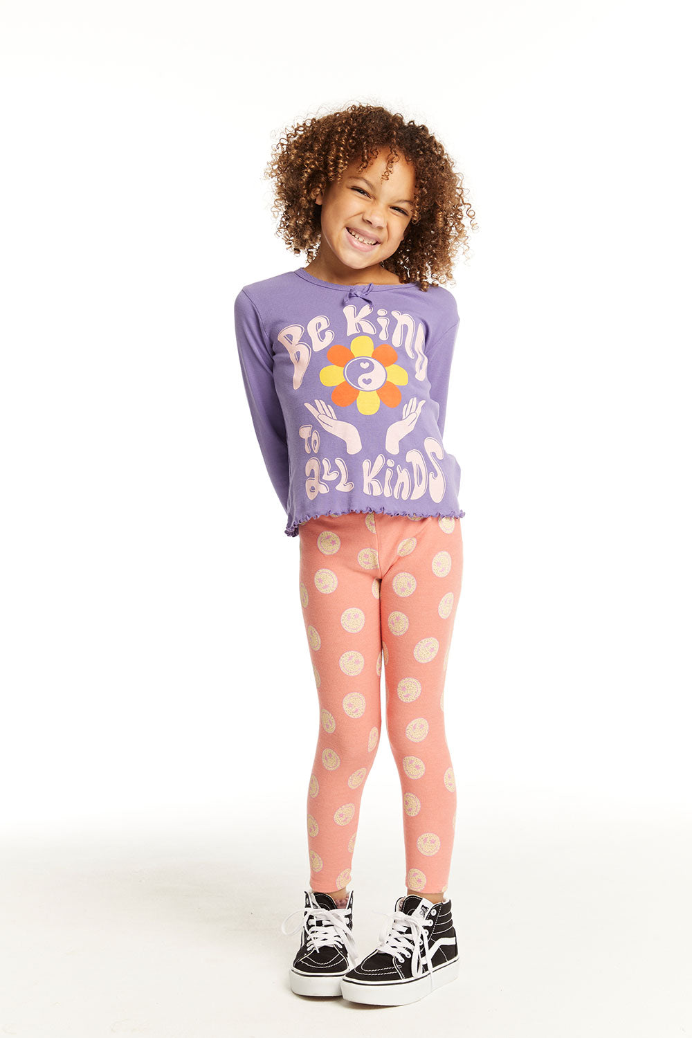 Camiseta de manga larga Be Kind para niñas