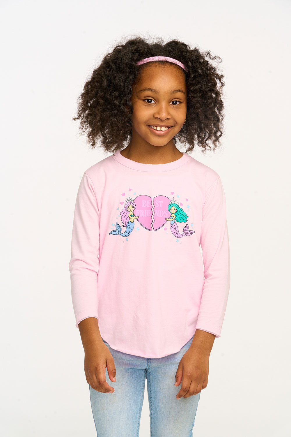 Girls Mermaid Bestie Tee