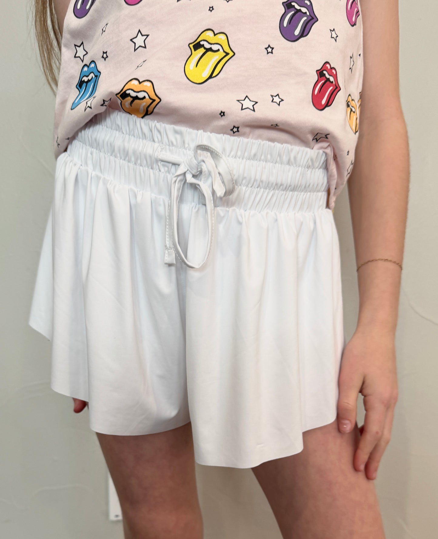 Girls Solid Butterfly Shorts-BEST SELLERS!