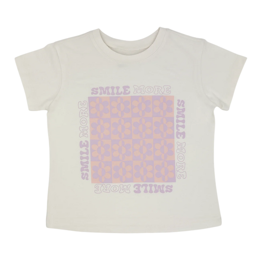 Girls Smile More Graphic Tee