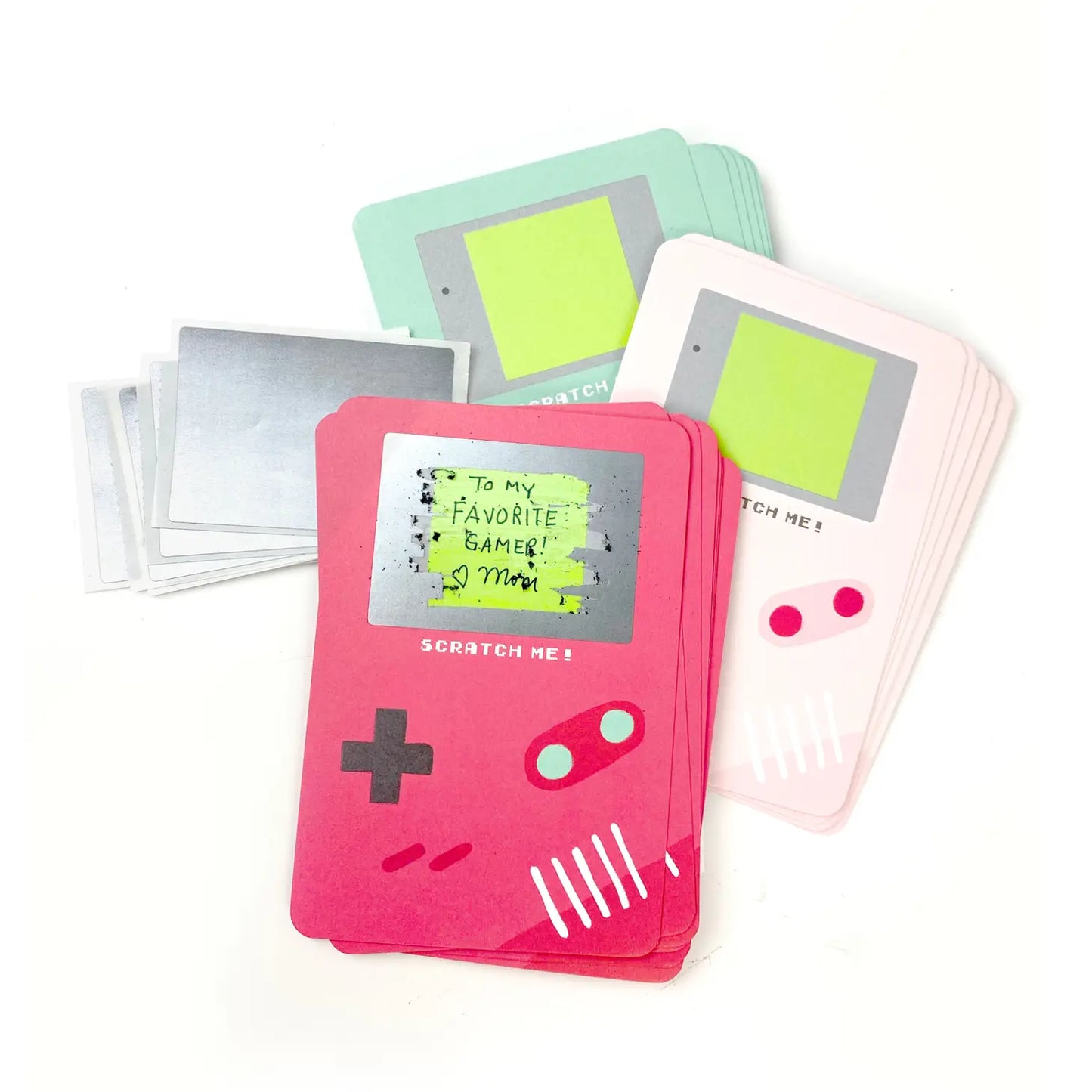 Scratch Off Valentines-Gameboy!