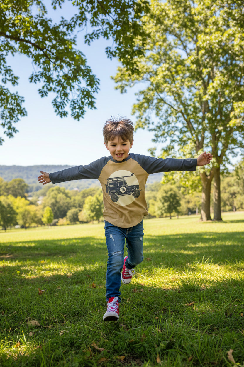Boys California Dreamin' Raglan Tee