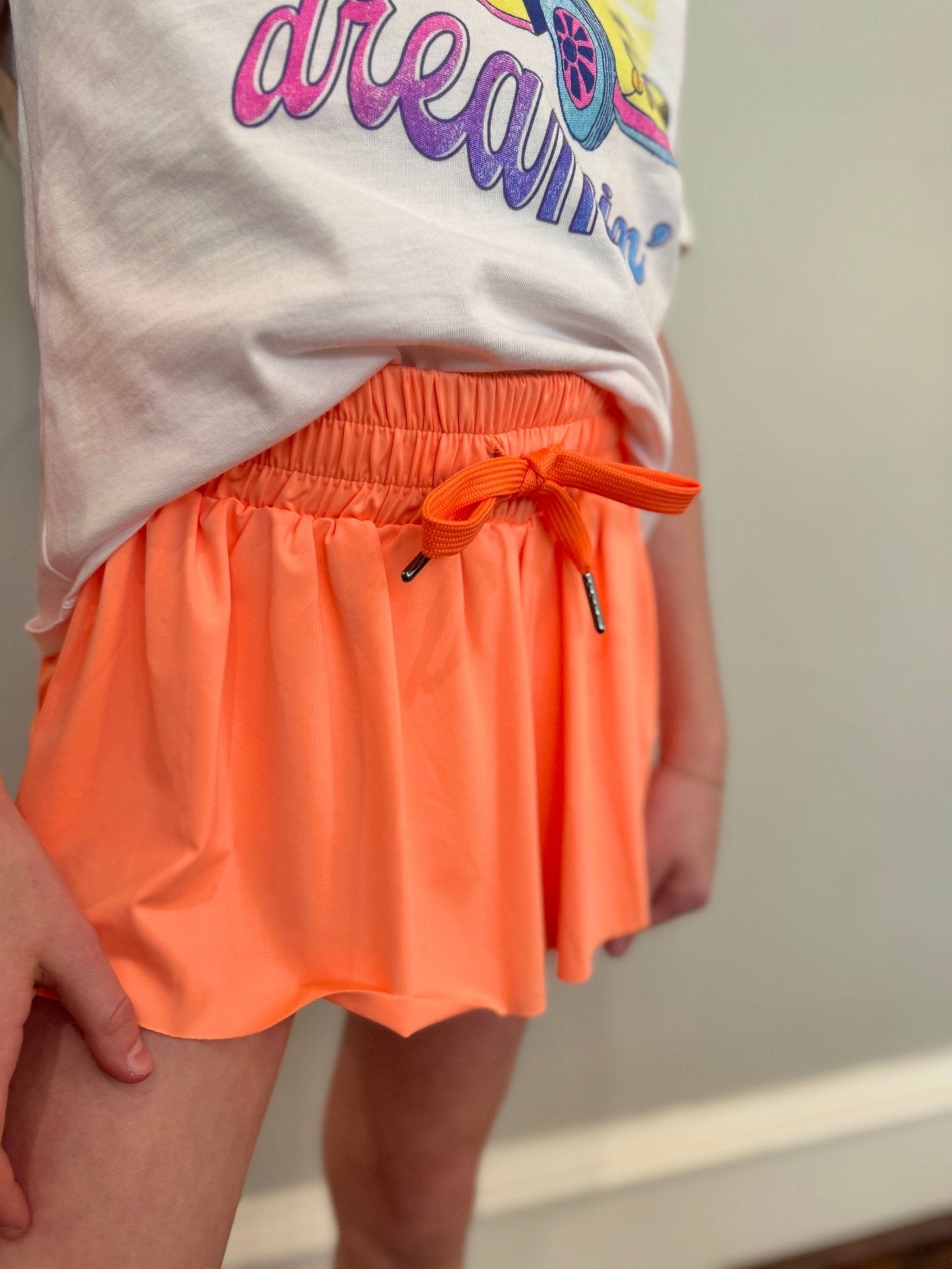 Girls Butterfly Shorts by Tractr - YellowBrickRoad
