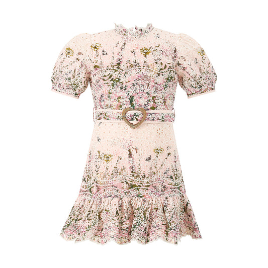Girls Chiara Embroidered Dress 🌸 - YellowBrickRoad