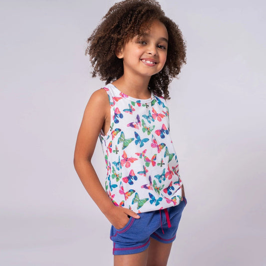 Girls Hazel Butterfly Tank 🦋 - YellowBrickRoad