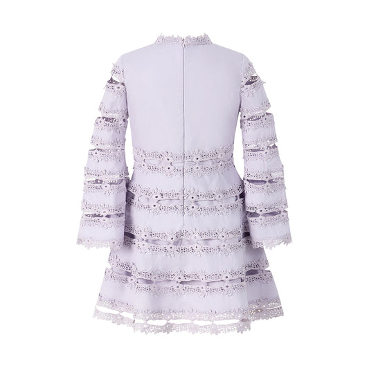 Girls Lavender Lucille Mini Dress 💜 - YellowBrickRoad