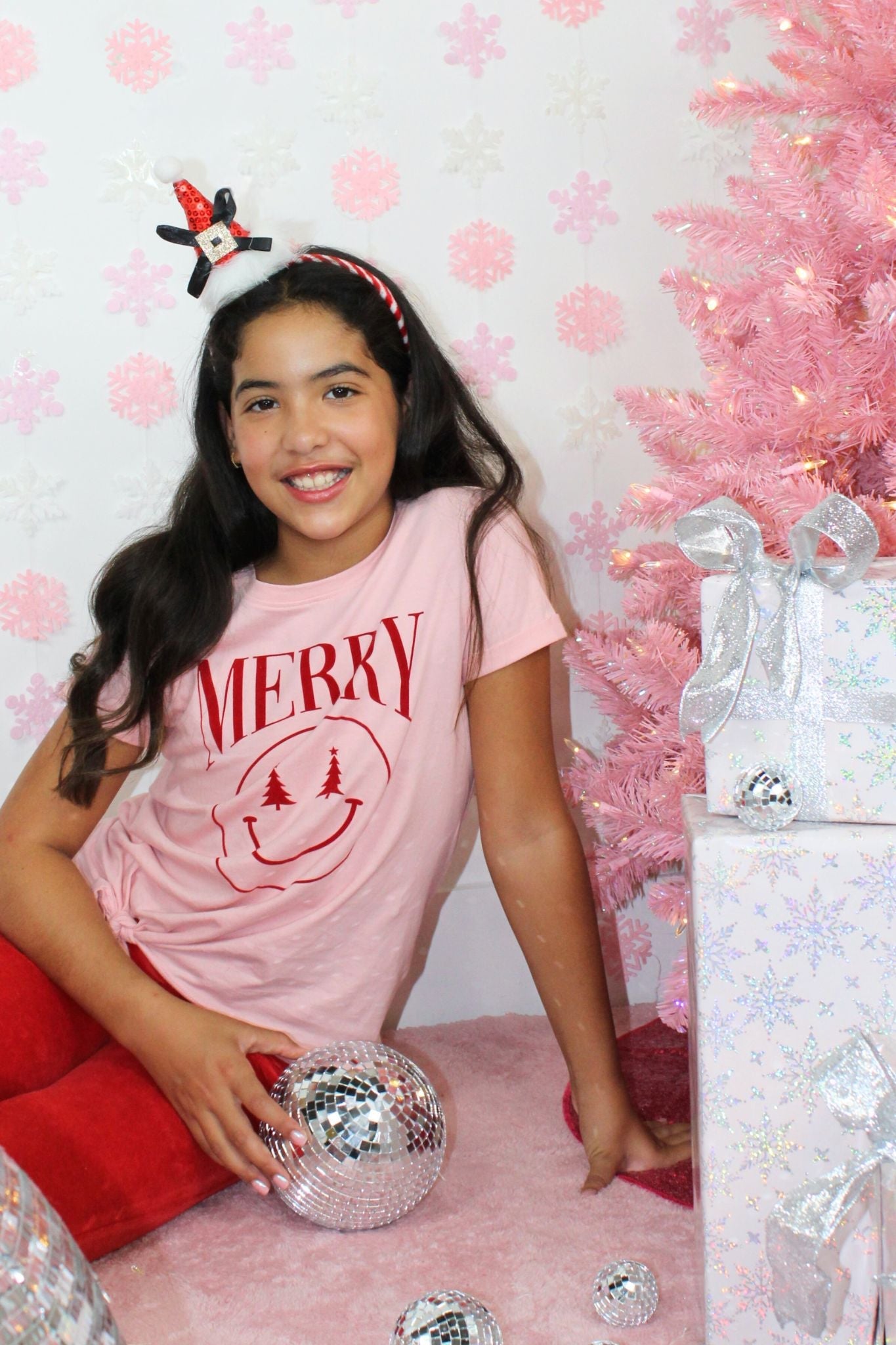 Girls Merry Knotted Tee - YellowBrickRoad