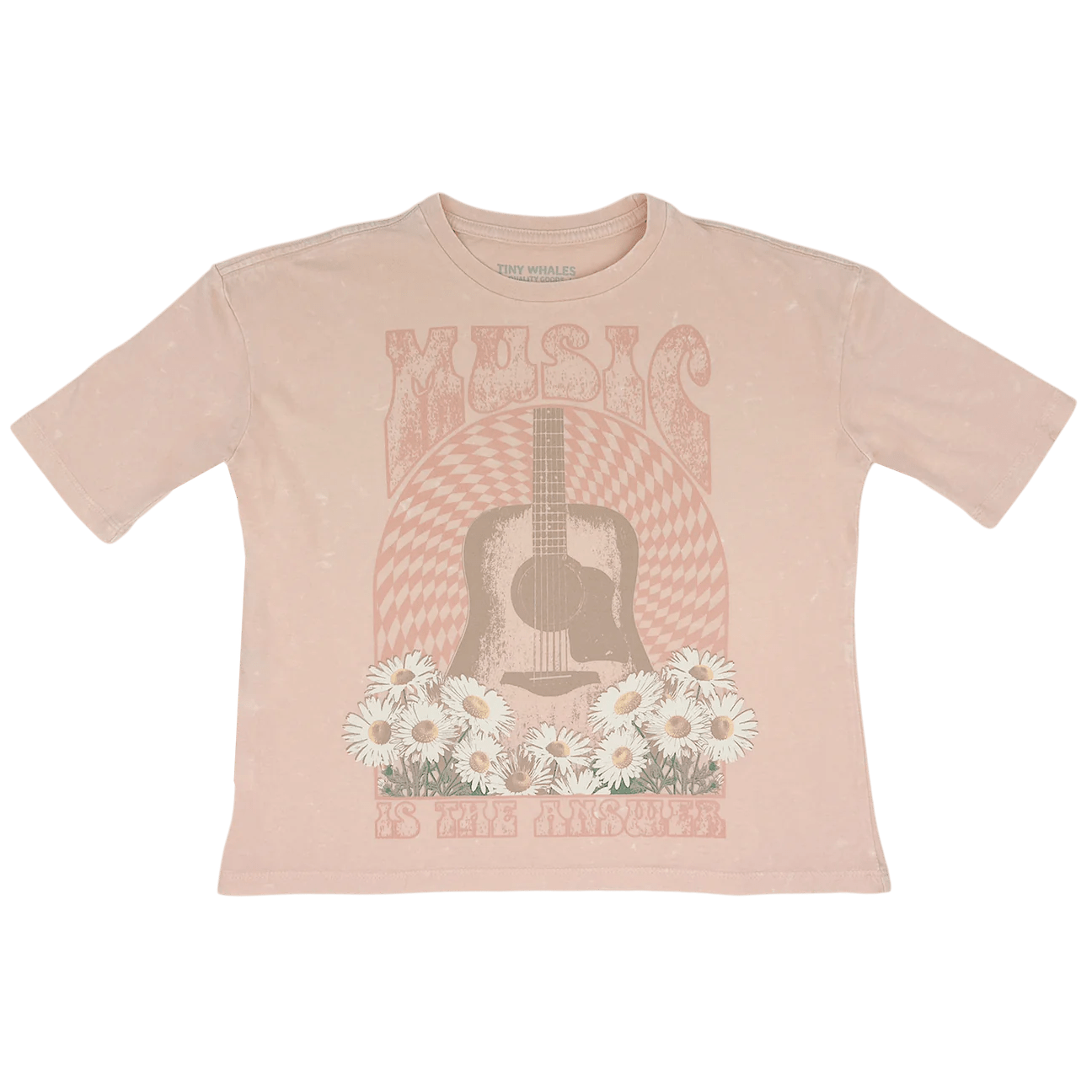 Girls Music is the Answer Super Tee 🎸🌼 - YellowBrickRoad