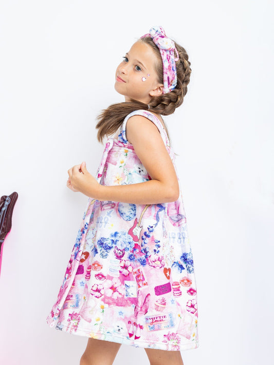 Girls Plush Pop Princess Spa Wrap 👑 - YellowBrickRoad