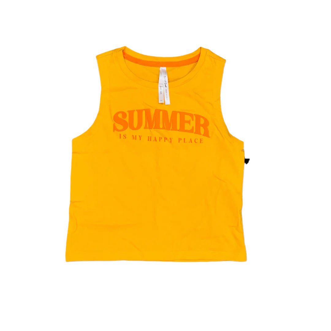 Girls Summer Is My Happy Place Tank ☀️ - YellowBrickRoad