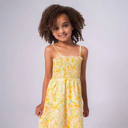 Girls Yellow Madison Maxi Dress 🌼 - YellowBrickRoad
