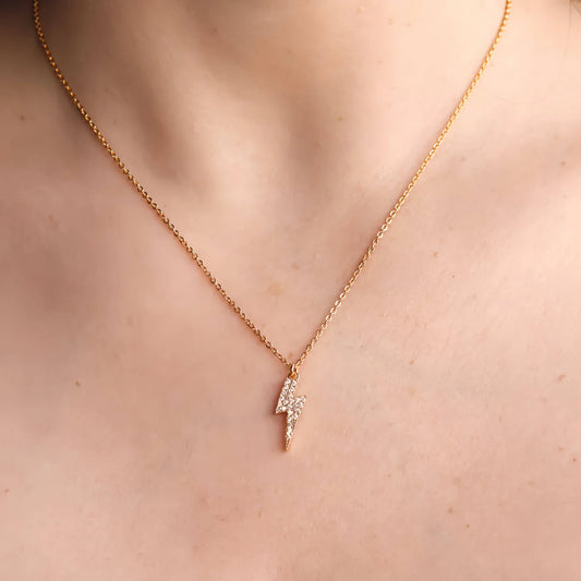 Isla Lighting Bolt Necklace