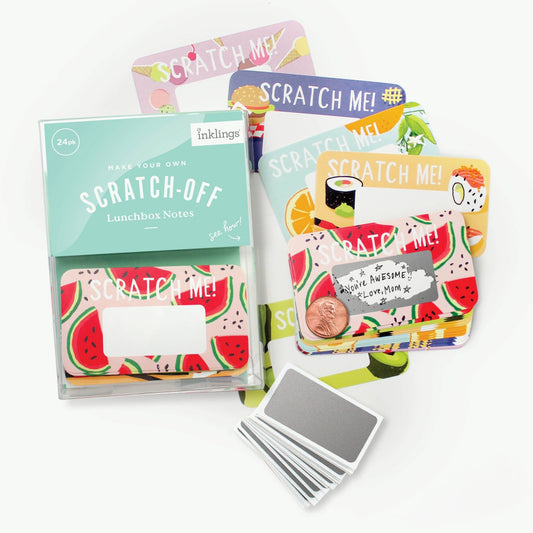 Scratch - off Lunchbox Notes - Edition 5 Foodie - YellowBrickRoad