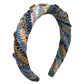 Raffia Jeweled Headband