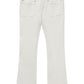 Girls Claire High Rise Bootcut in White