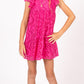 Girls Pink Eyelet Dress