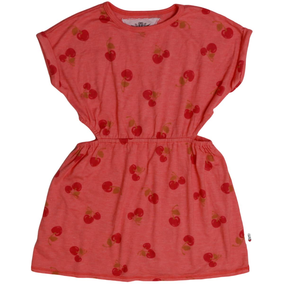 Girls Cherry Dress with Cut-Outs