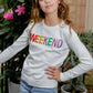 Girls Jeweled WEEKEND Shirt