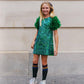 Girls Sequin & Feather Party Dress