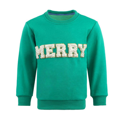 Girls Merry Pearl Sweatshirt-Mommy & Me Edition