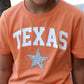 Girls Texas Tee With Blingy Star