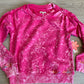 Girls Pink Washed Out Sweatshirt