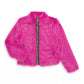 Girls Hot Pink Faux Fur Jacket