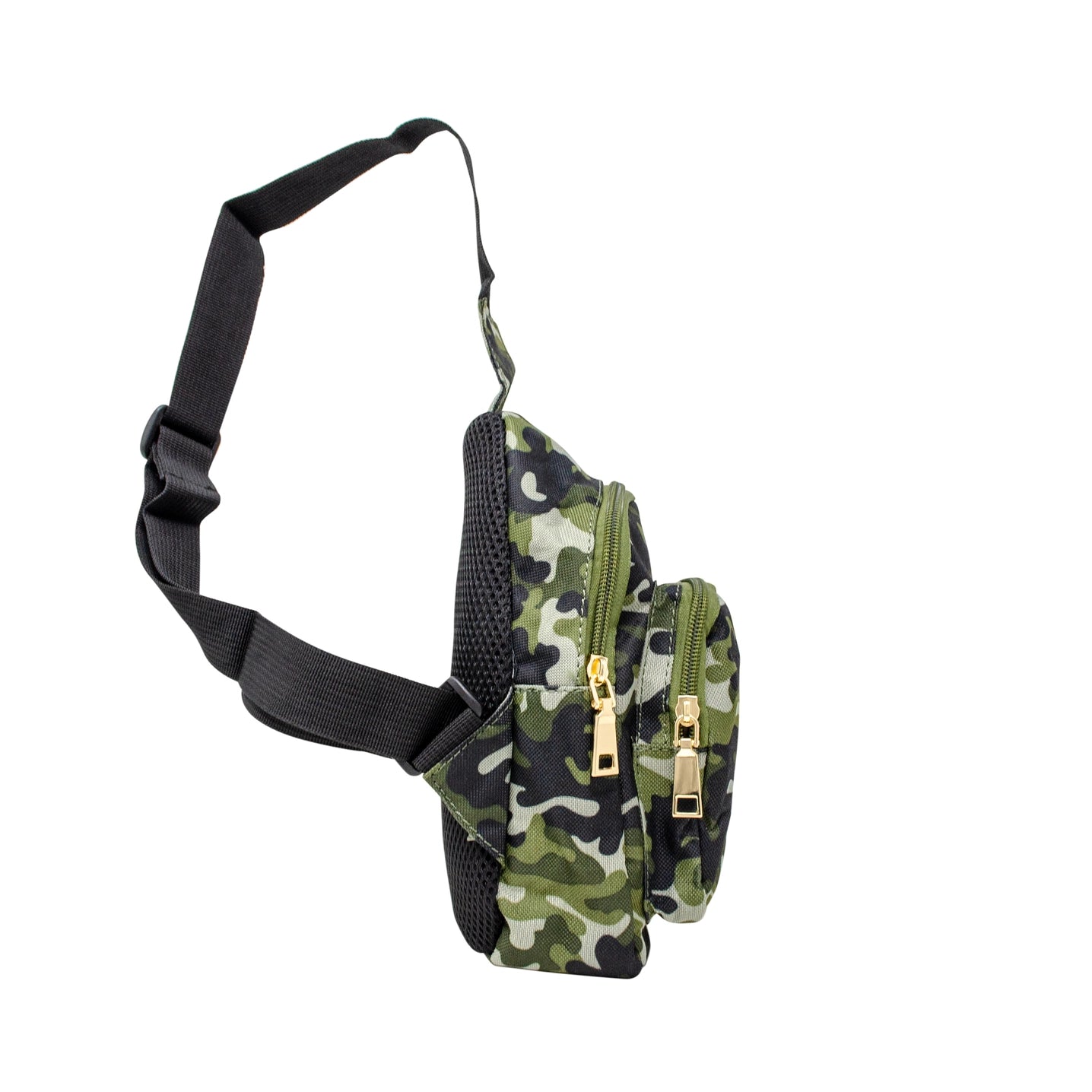 Bolso bandolera tipo bandolera de camuflaje