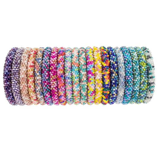 Girls Roll-On Bracelets-Confetti Party