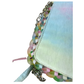 Tie Dye Wristlet Bag with Patches