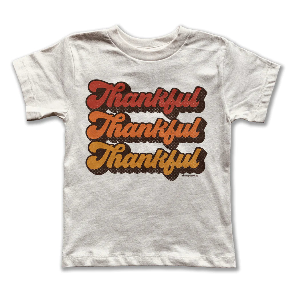 Thankful Times Three T-Shirt - Boys / Girls