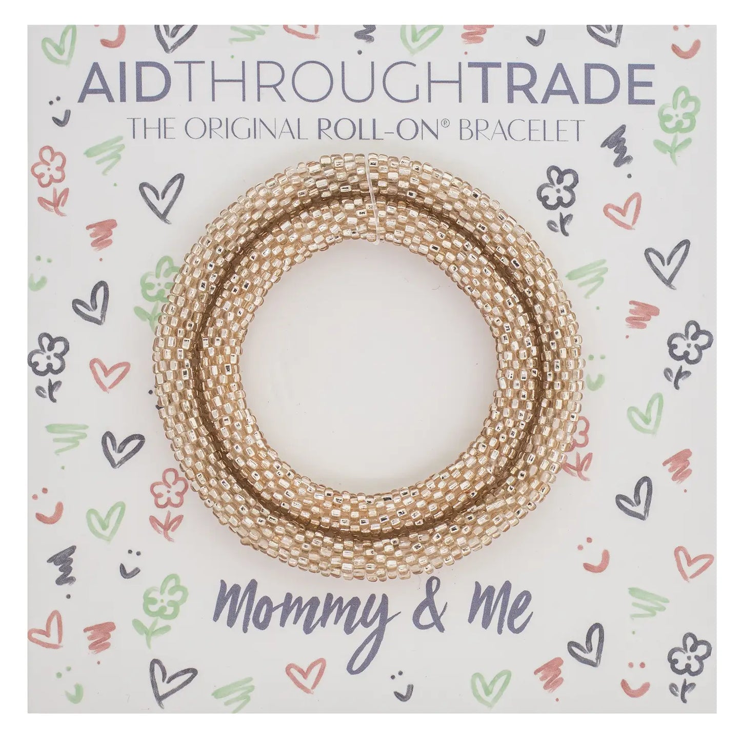 Juego de pulsera enrollable para niñas Mommy &amp; Me - Burbujeante