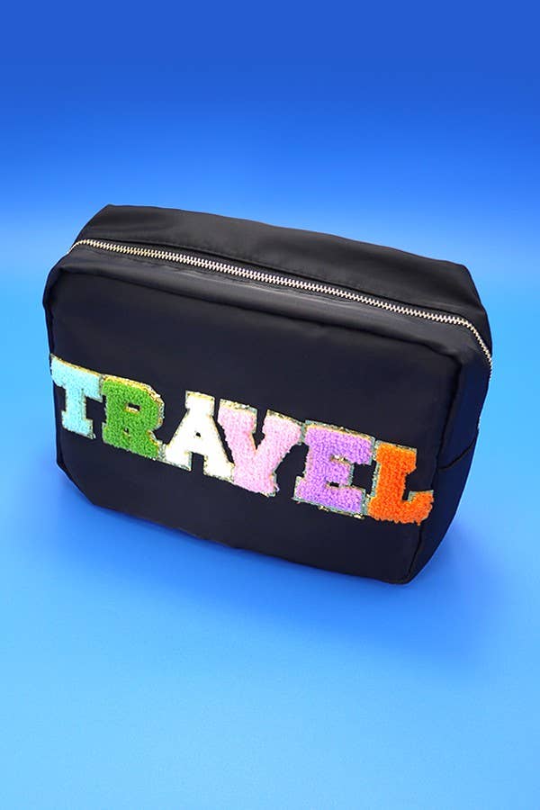 CLASSIC LARGE TRAVEL COSMETIC MAKEUP POUCH | 40P506