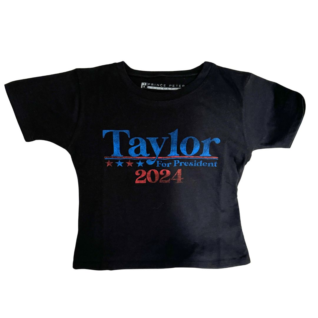 Girls Taylor for President Tee