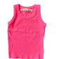 Camiseta Tirantes Canalé Rosa Niña