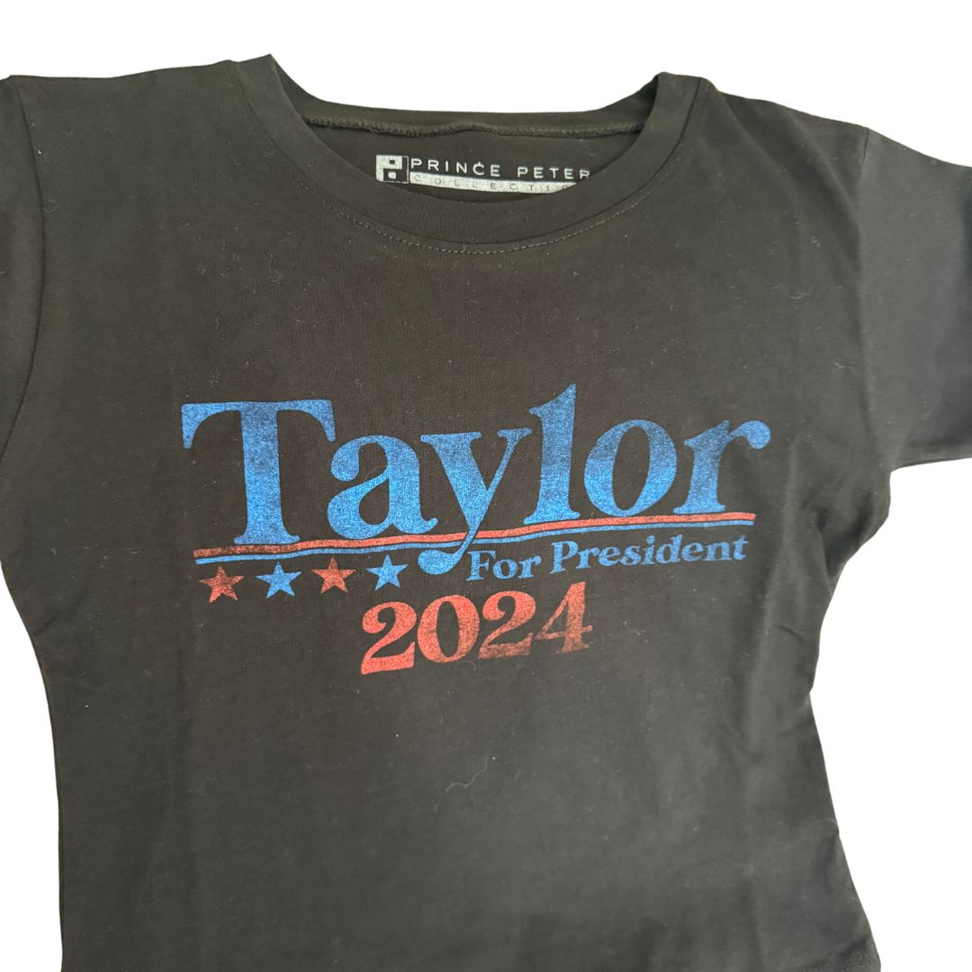 Girls Taylor for President Tee