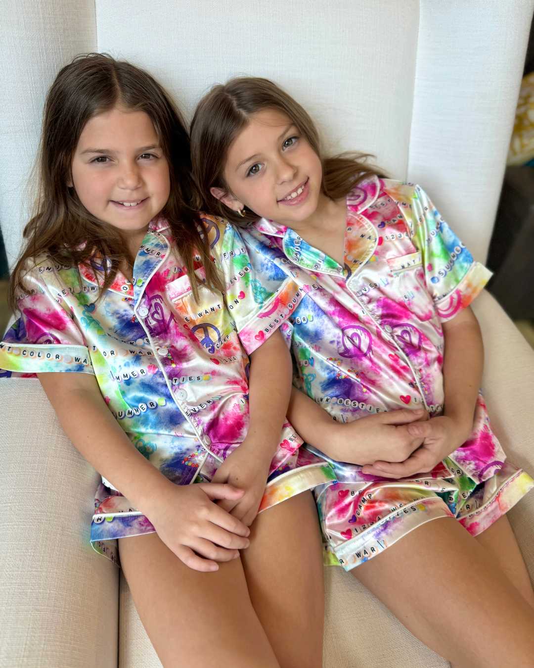 Girls Camp Beads Pajama/Lounge Set ✌️🌈💖