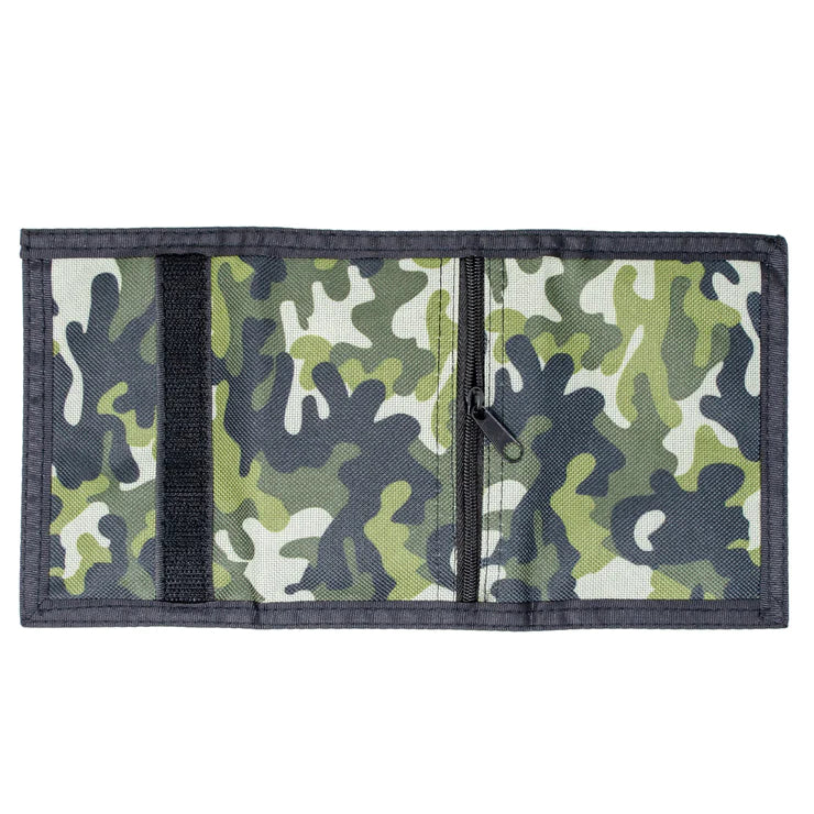 Camo Velcro Wallet