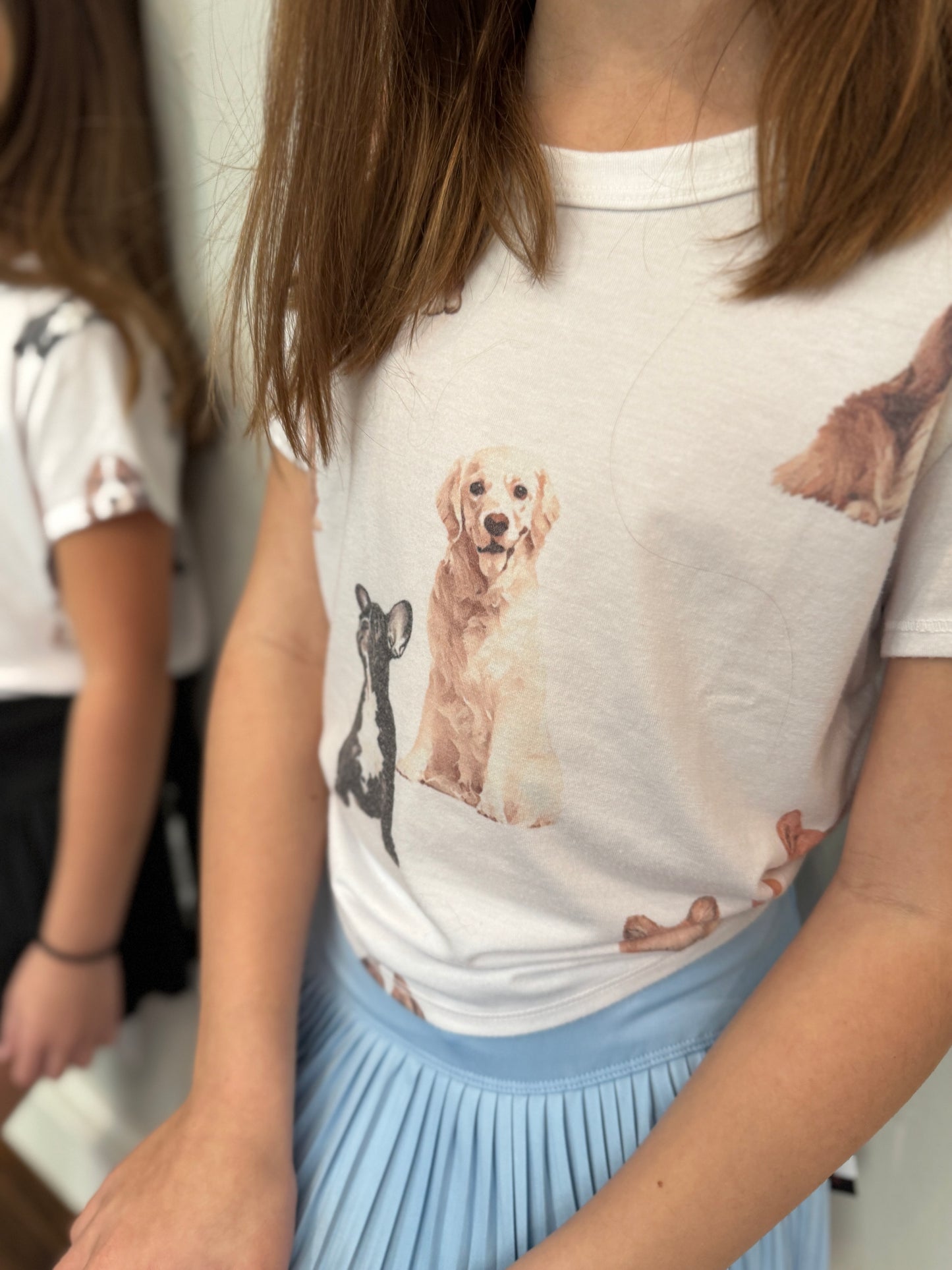 Girls Puppy Love Boxy Tee 🐾💖