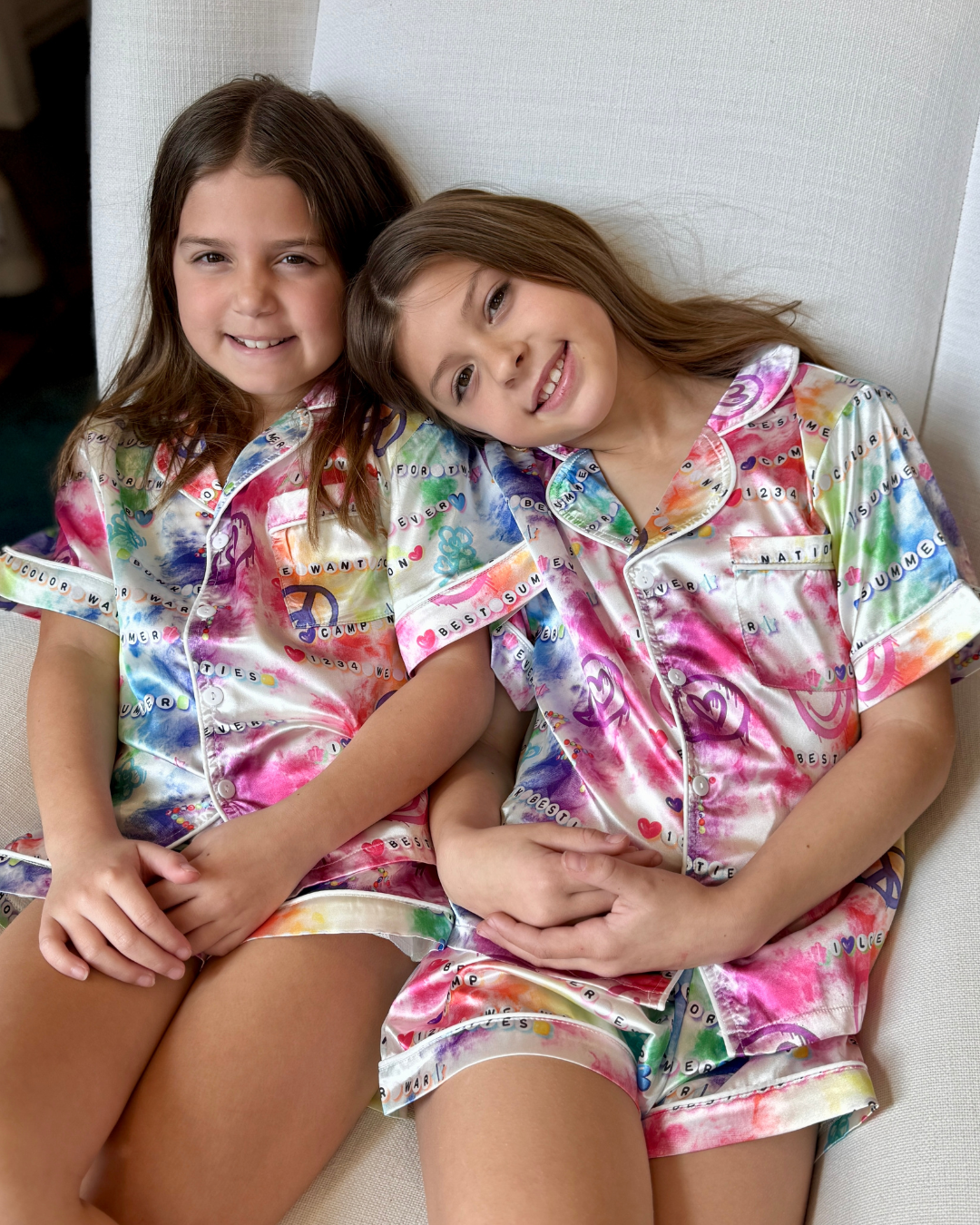 Girls Camp Beads Pajama/Lounge Set ✌️🌈💖