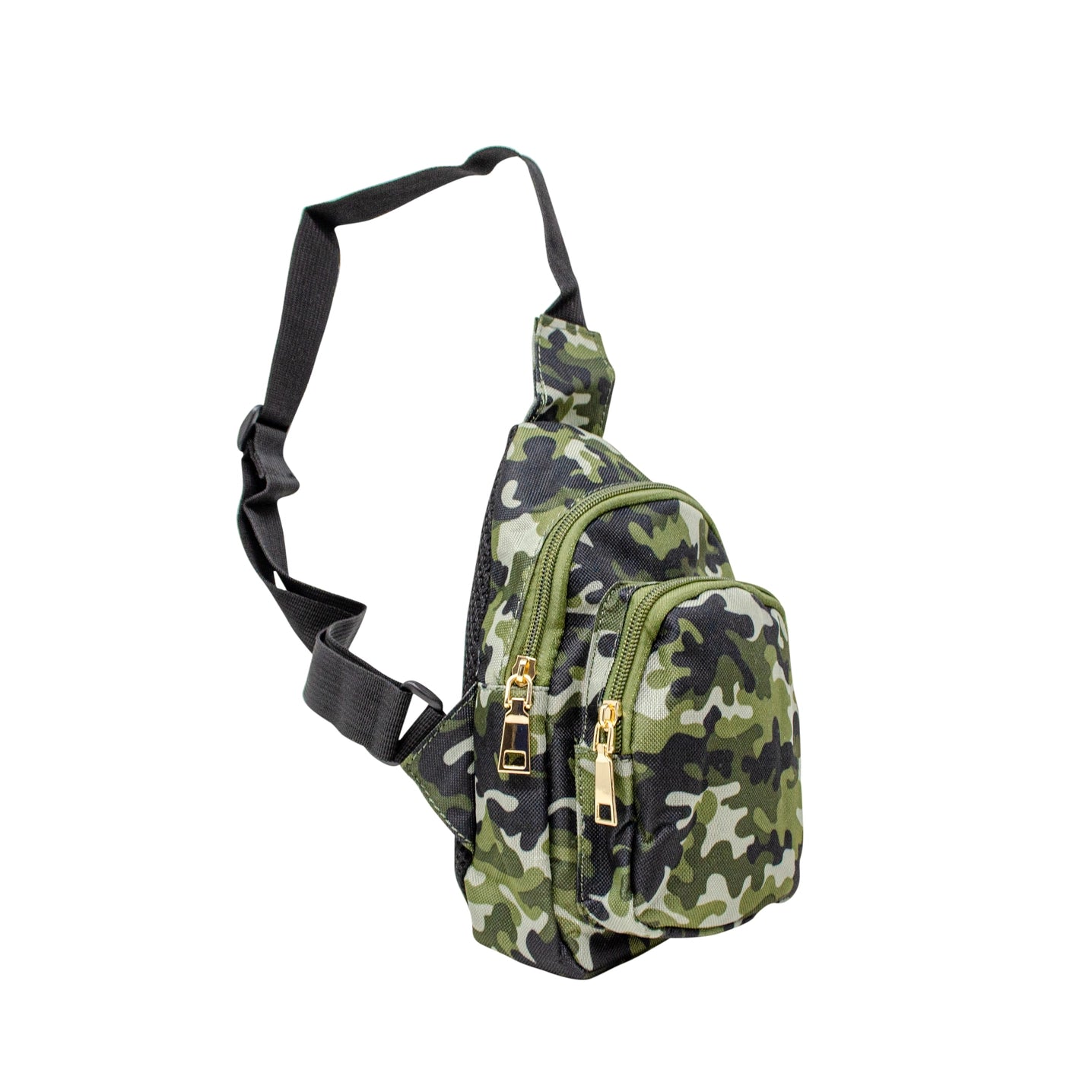 Bolso bandolera tipo bandolera de camuflaje