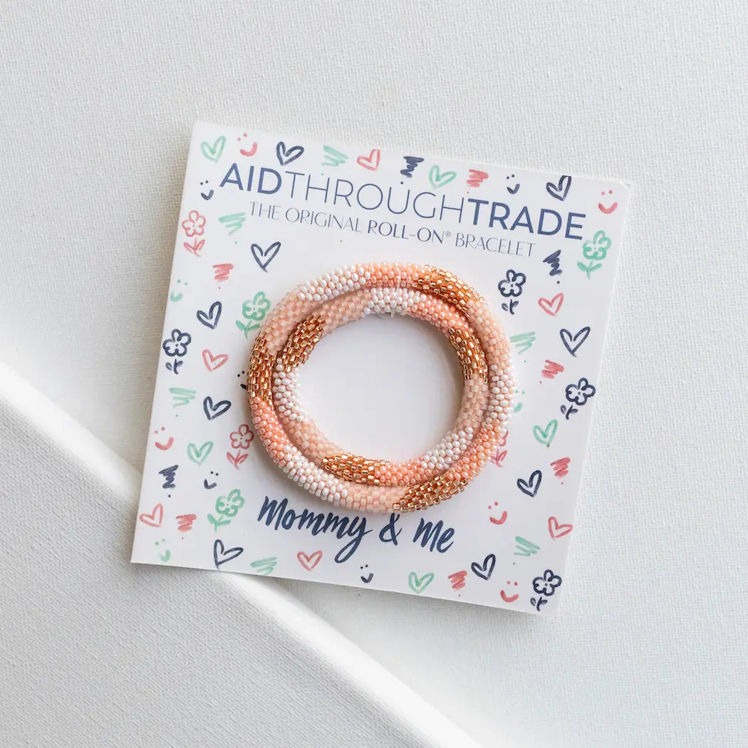 Mommy & Me Blush Bracelet Set