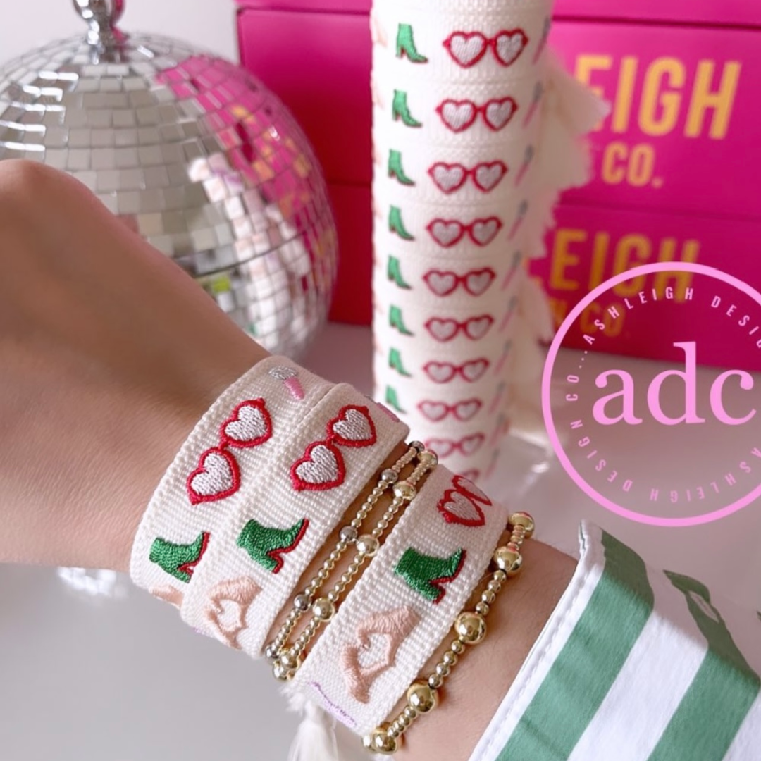 SWIFTIE Emojis Braided Bracelet