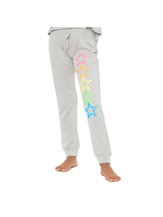 Pantalón Deportivo Niña Polar con Estrellas