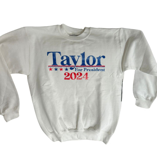 Girls Taylor for President Pullover