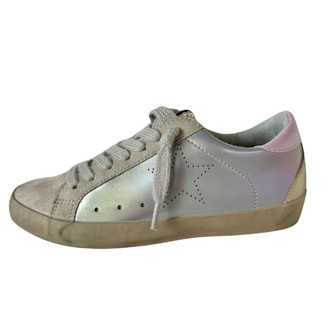 Girls Mia Sneakers in Steel