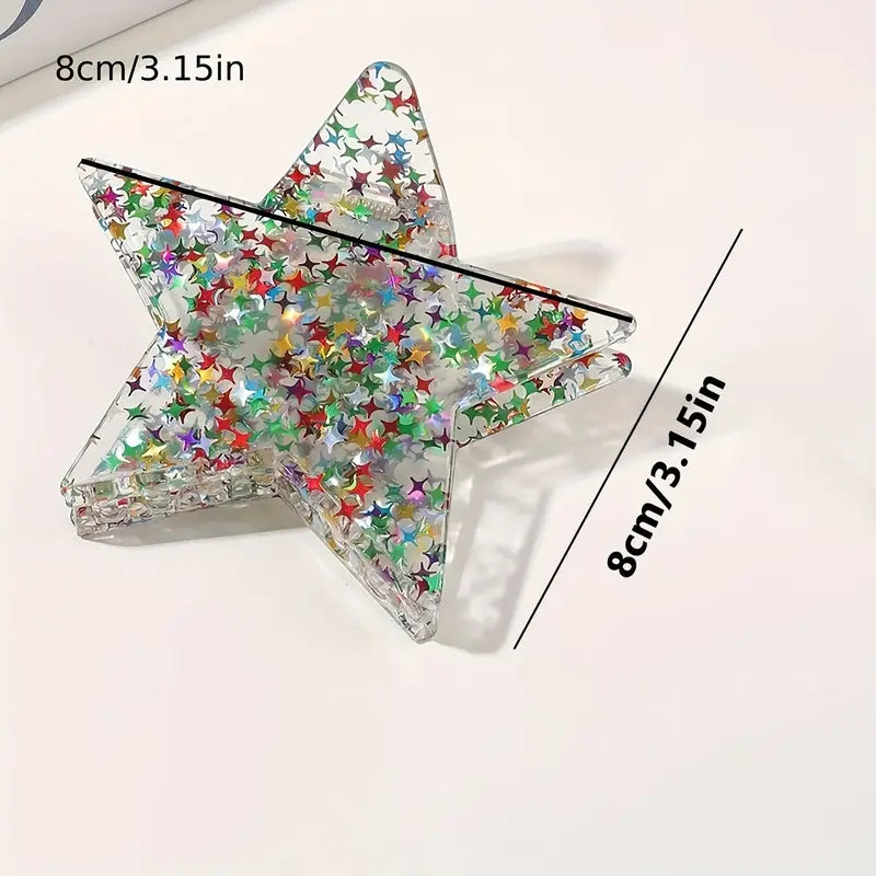 Star Hair Claw Clip